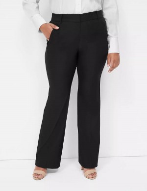 Lane Bryant Boot 4-Season Women Pants Black | AVR595PH