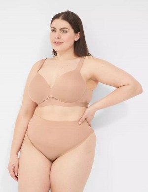 Lane Bryant Comfort Bliss French Cut Women Briefs Beige | JIF2552ZP