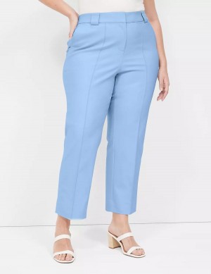 Lane Bryant Modern Straight Ankle Women Pants Blue | HIA676WC