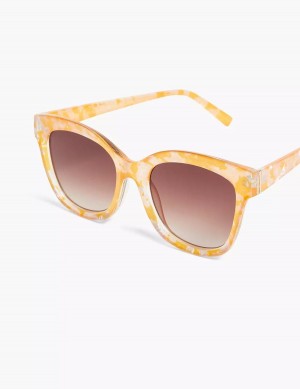 Lane Bryant Orange Cateye Women Sunglasses Orange | VHP6751JB