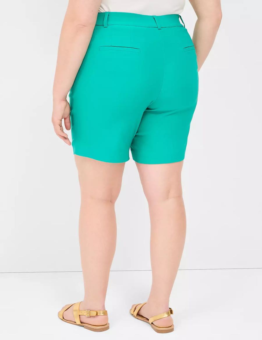 Lane Bryant 4-Season Bermuda Women Shorts Light Turquoise | DUY2989DD