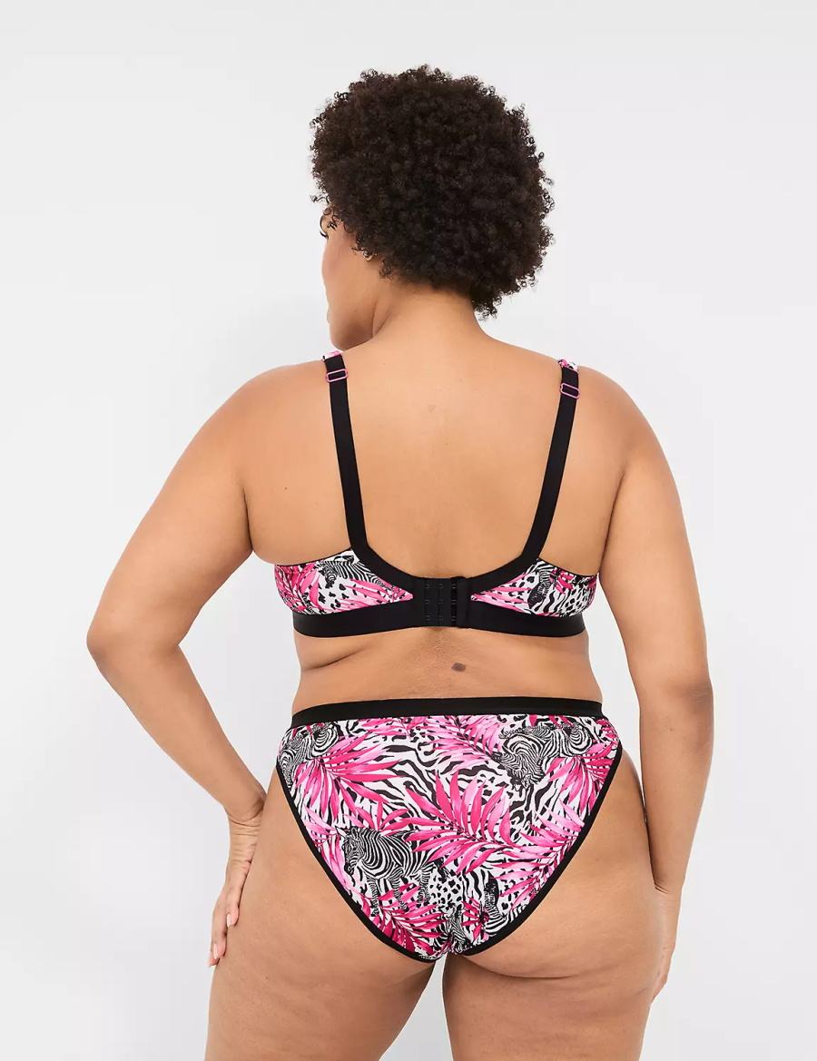 Lane Bryant Boost Women Balconette Bra Pink | JJZ6626GJ