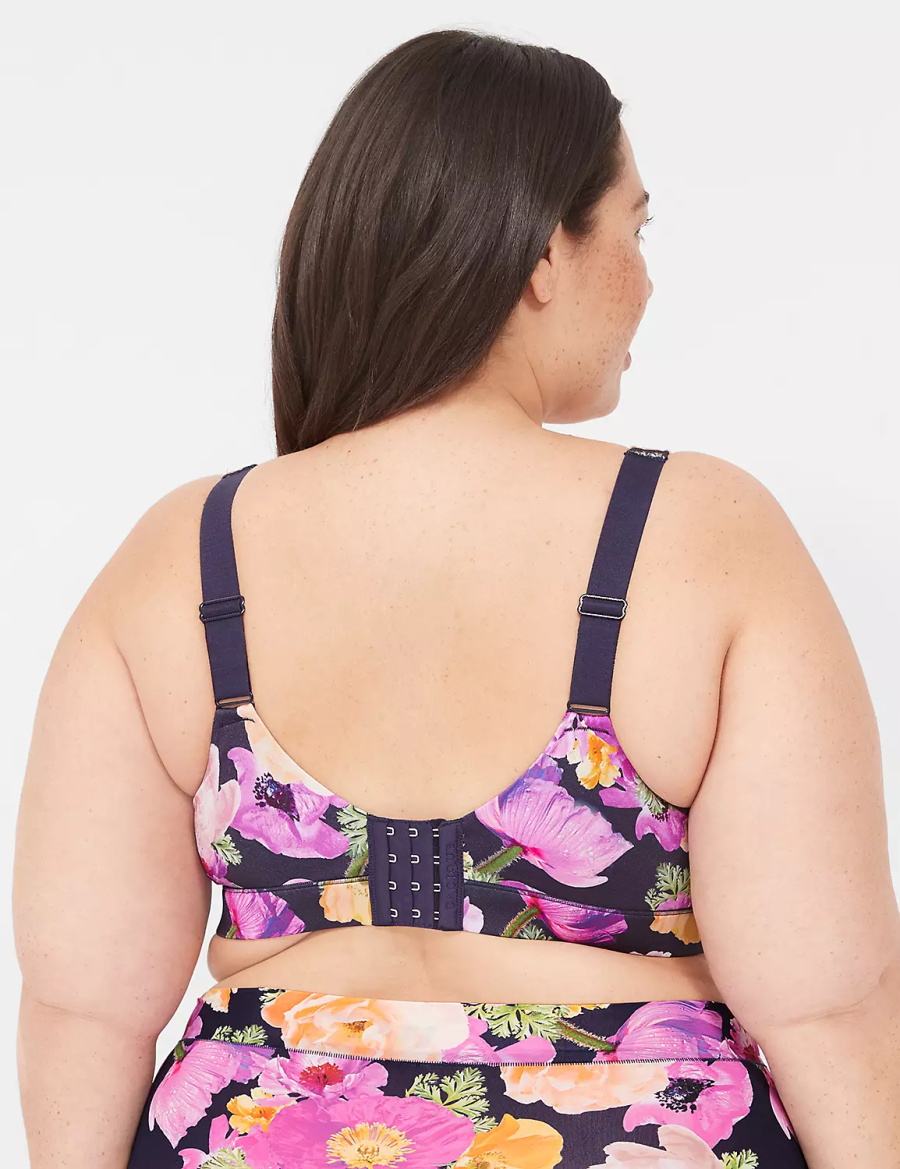 Lane Bryant Comfort Bliss Lightly Lined Full Coverage Women Bralettes Blue | QGA9819NY