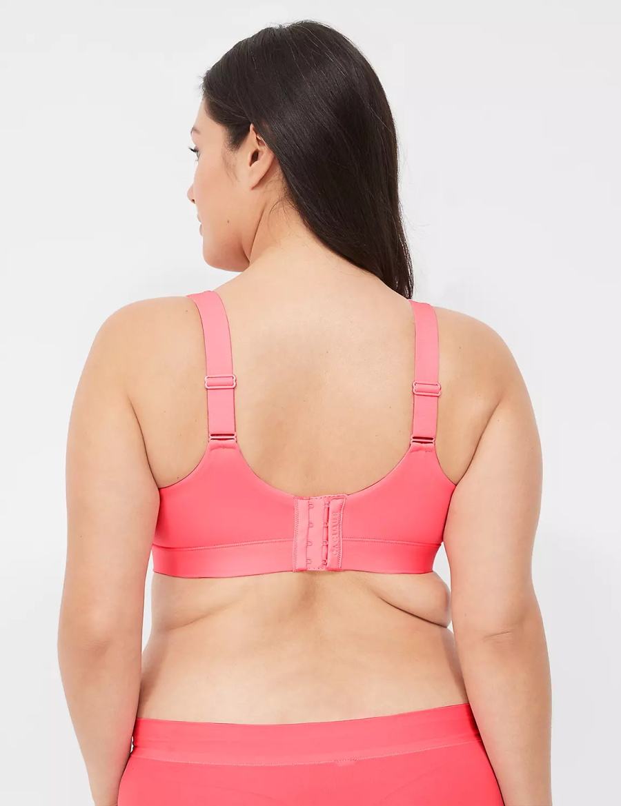 Lane Bryant Comfort Bliss Lightly Lined Women Balconette Bra Pink | IKA1992MW