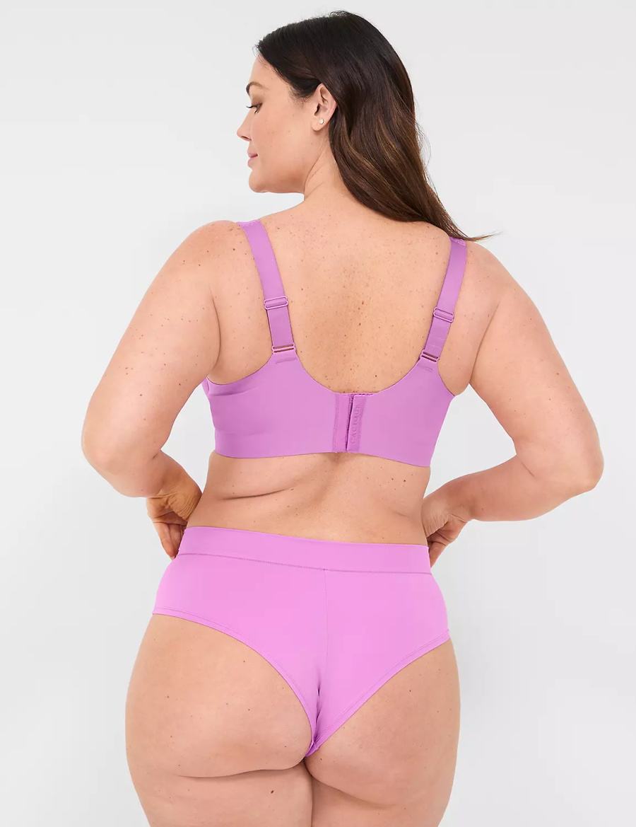 Lane Bryant Comfort Bliss Women Cheeky Panty Purple | MCP2115PY