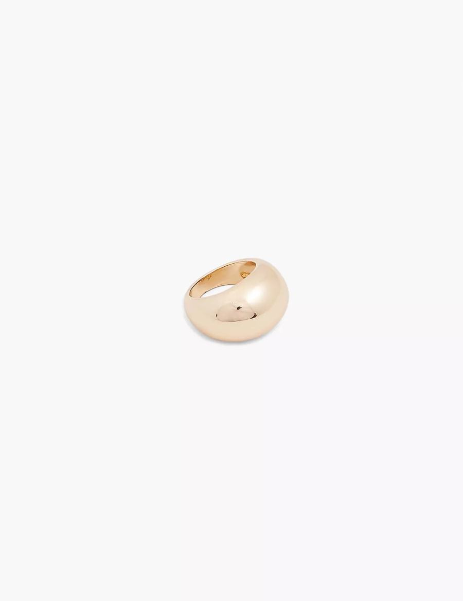 Lane Bryant Demi-Fine Dome Women Rings Gold | ZCV4893GV