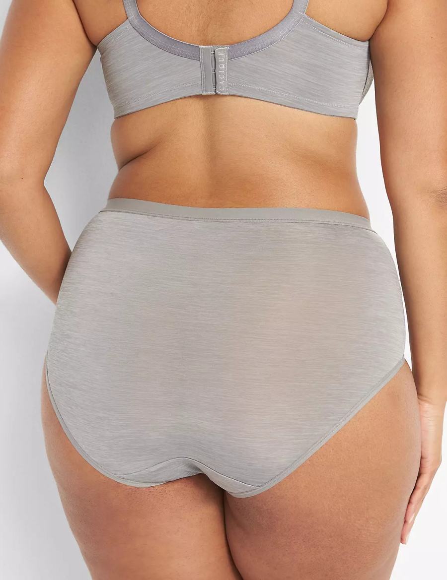 Lane Bryant No-Show Full Women Briefs Grey | WSJ10070NM