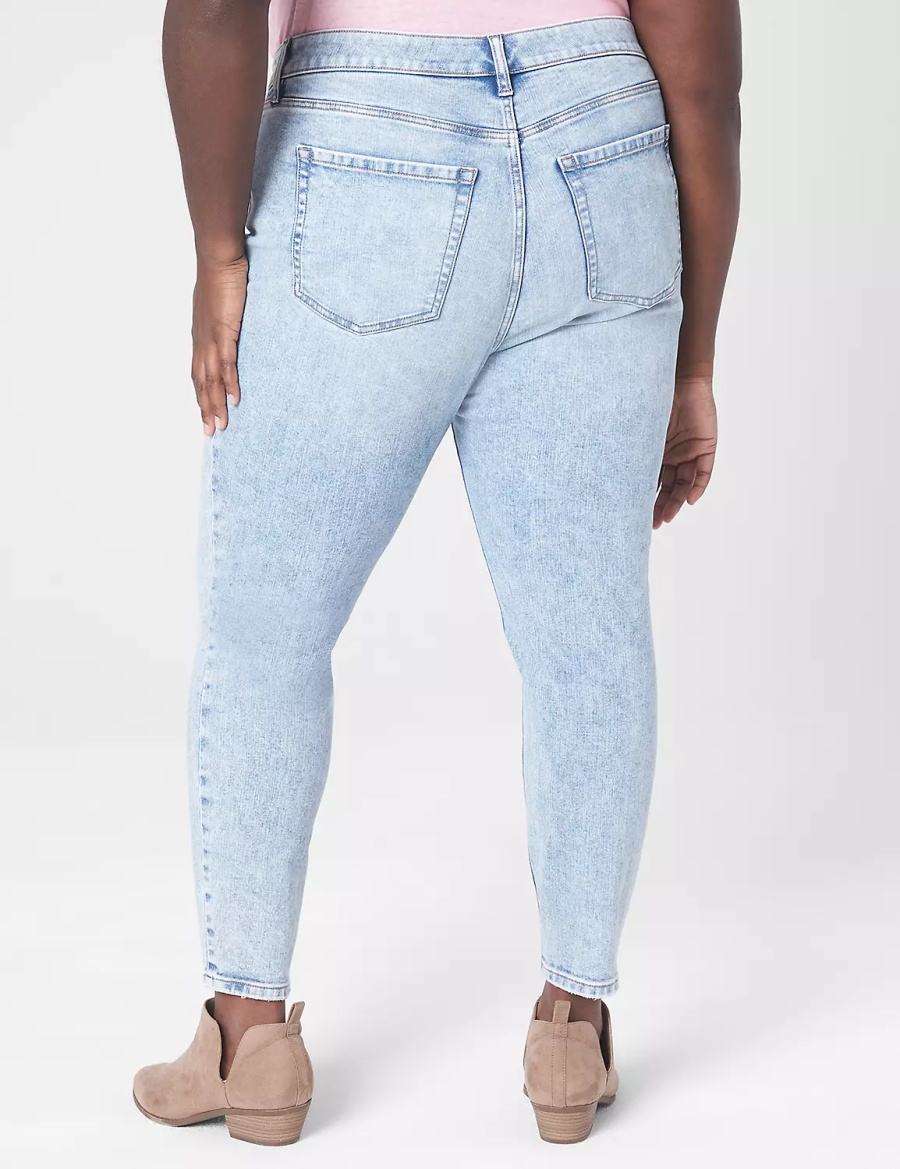 Lane Bryant Signature Fit Skinny Women Jeans Light Blue | JVF2553SV