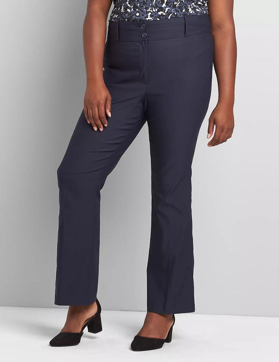 Lane Bryant Tighter Tummy High-Rise Boot 4-Season Women Pants Blue | VDT3294JU